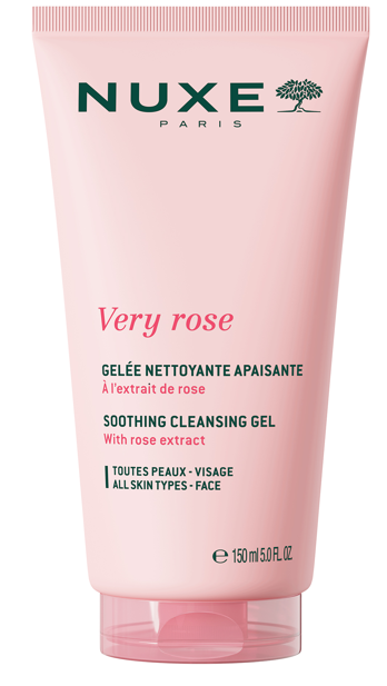 Nuxe Very Rose Gel Detergente Viso 150 ml